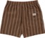 Rhythm West Wind Stripe Jam Shorts - earth - reverse