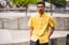 Tactics Trademark S/S Shirt - yellow seersucker - Lifestyle 1