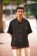 Tactics Sashiko Zip S/S Shirt - black - Lifestyle 3
