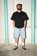 Tactics Carpenter Denim Shorts - washed blue - Lifestyle 5