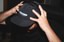 Tactics Throwback Logo Nylon Snapback Hat - black - Lifestyle 3