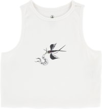 Volcom Women's FA Seth Conboy Tank - star white