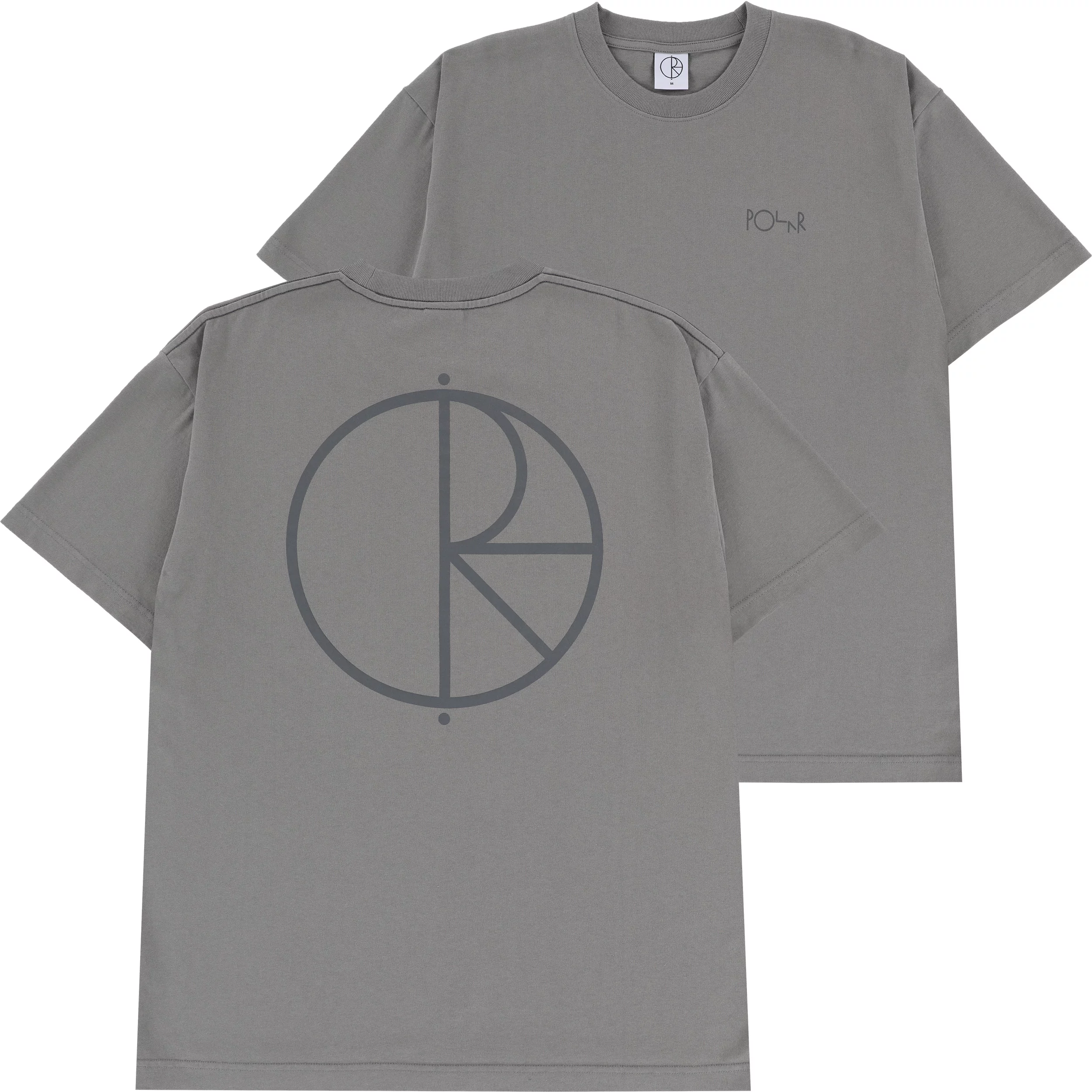 Polar Skate Co. Contrast Stroke Logo T-Shirt - grey | Tactics