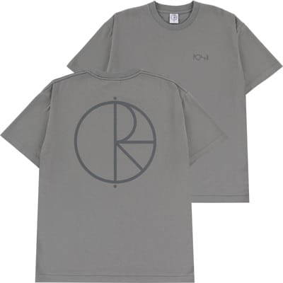 Polar Skate Co. Contrast Stroke Logo T-Shirt - grey - view large