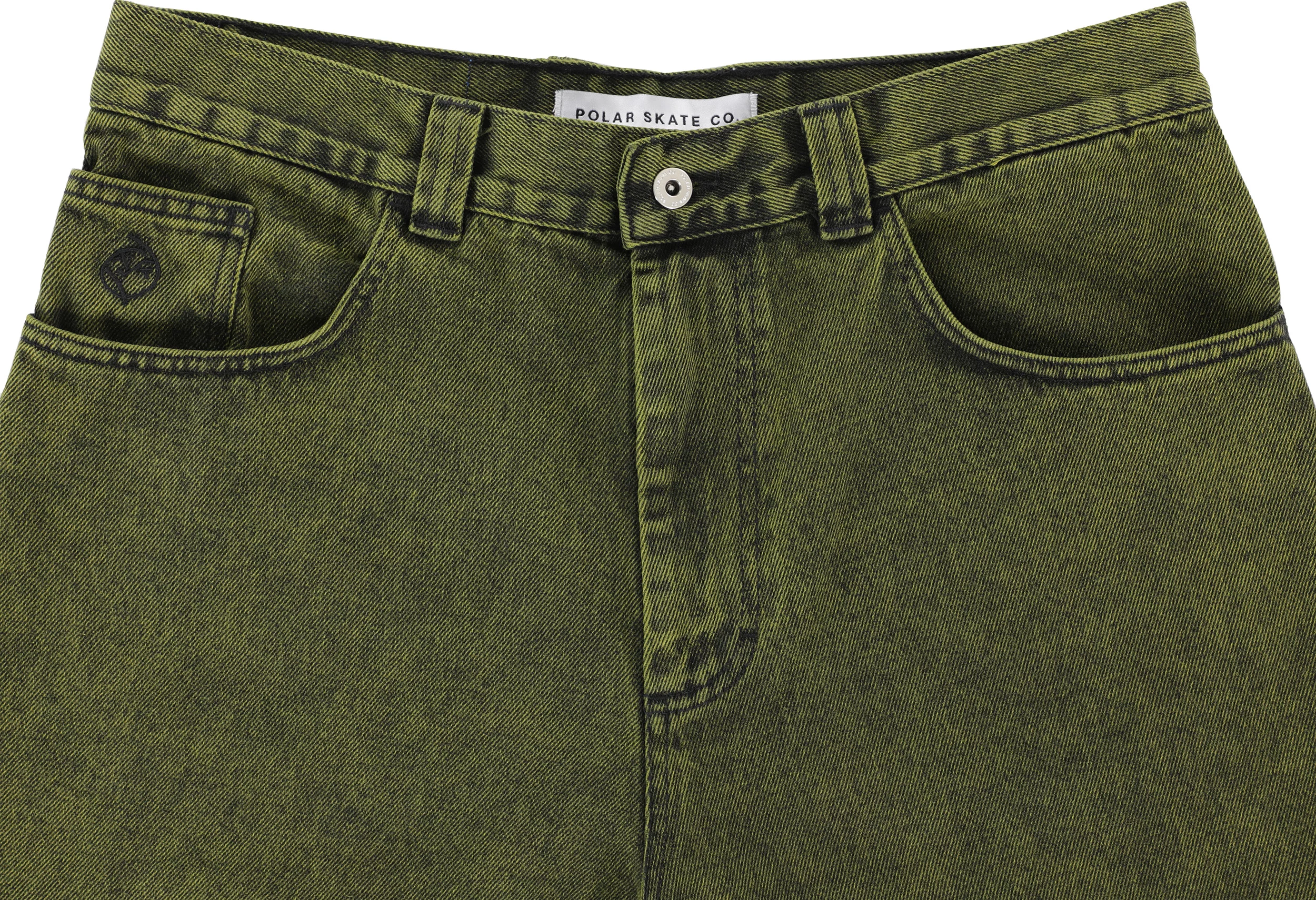 POLAR SKATE CO. BIGBOY JEANS GREEN 　S Polar Big Boy Jeans - Green / Black / Black | Flatspot