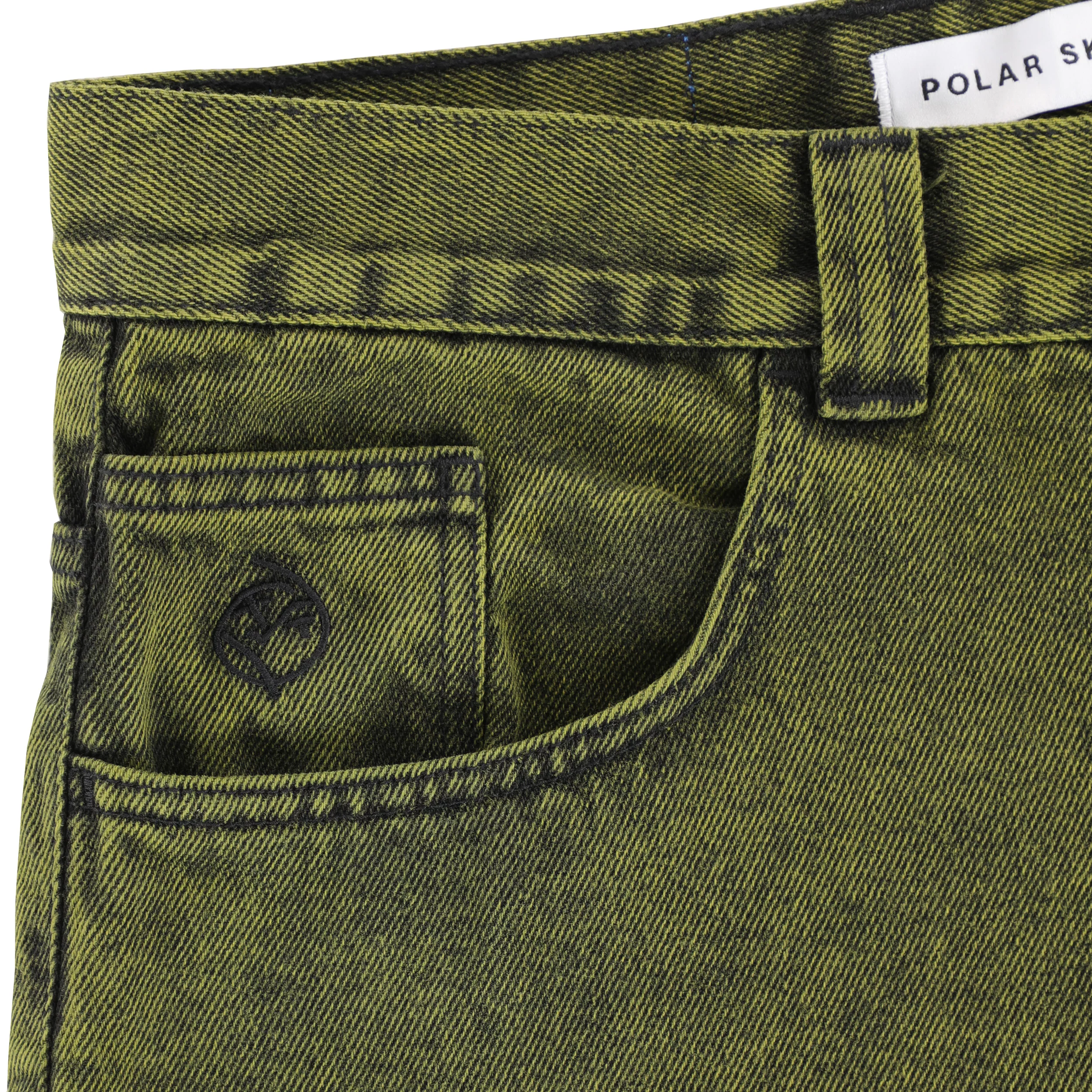 パンツ big boy green black Polar Skate Co. Big Boy Jeans - green black | Tactics