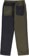 Tactics Wave Pants - olive/dusk asym - reverse
