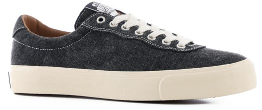 Last Resort AB VM001 - Canvas Low Top Skate Shoes - washed black/white - view large