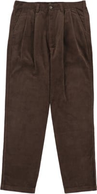 Tactics Buffet Pleated Corduroy Pants - chocolate - view large