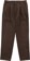 Tactics Buffet Pleated Corduroy Pants - chocolate