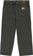 Tactics Double Knee Jeans - dark olive - reverse