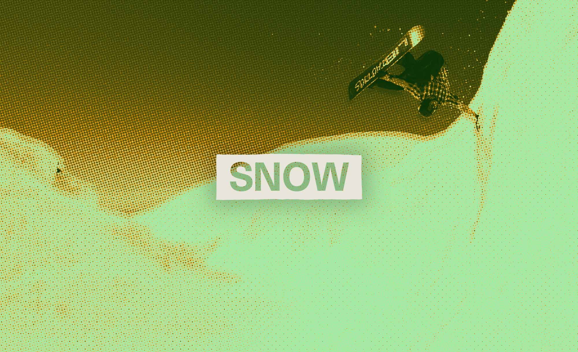 snowboarding welcome banner