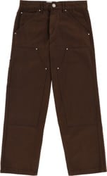 Tactics Double Knee Jeans - washed brown