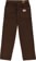 Tactics Double Knee Jeans - washed brown - reverse