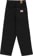 Tactics Double Knee Jeans - raw black selvedge - reverse