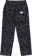 Tactics Double Knee Jeans - squiggle jacquard denim - reverse