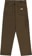 Tactics Kowalski Ripstop Double Knee Pants - brown - reverse