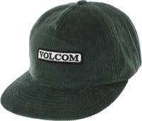 Volcom Bar Chord Snapback Hat - evergreen