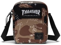 Herschel Supply Thrasher x Herschel Heritage Crossbody - woodland camo