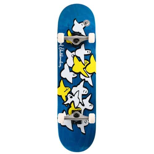 Krooked Birds 8.5 Complete Skateboard - blue | Tactics