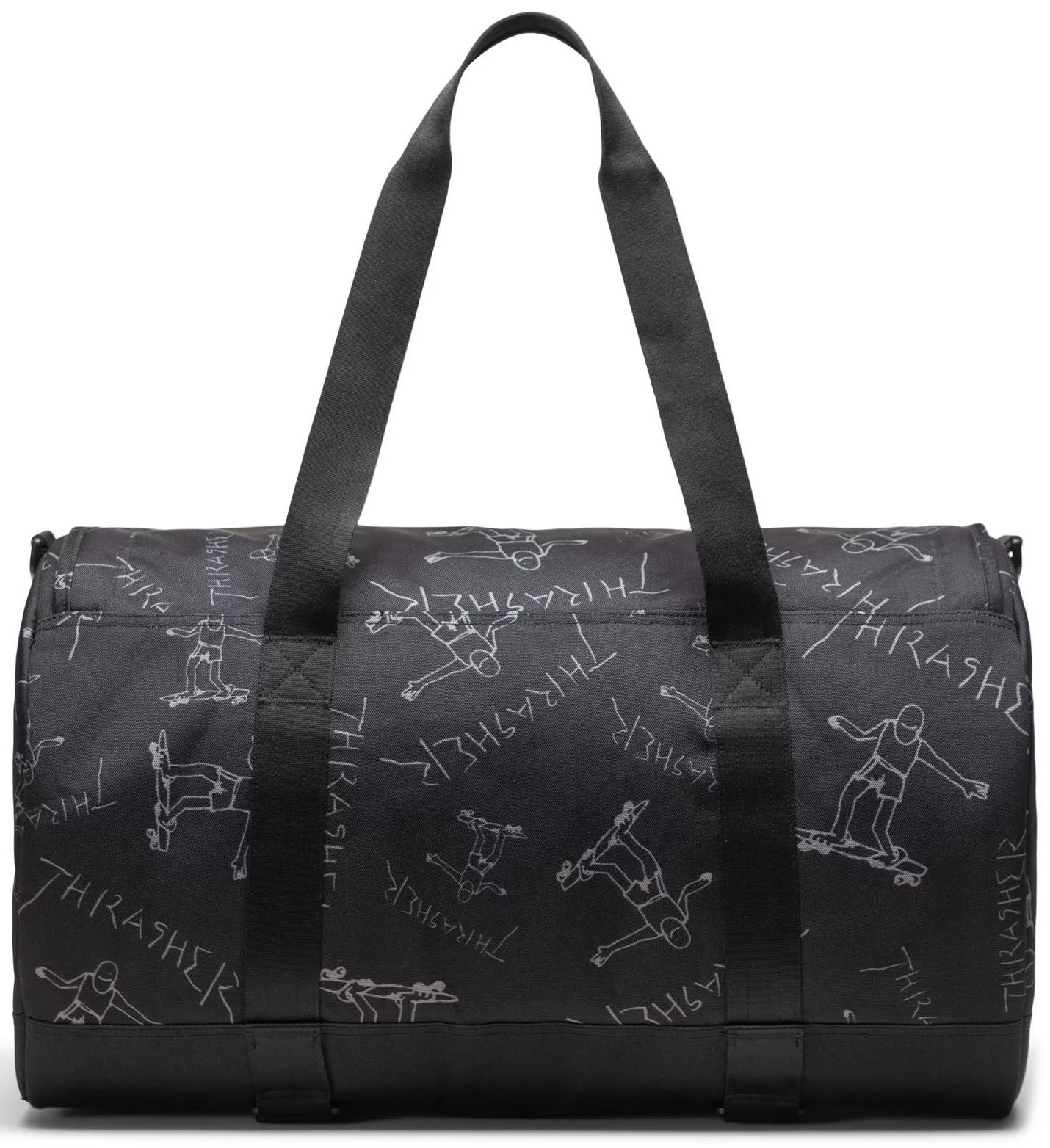 バッグ THRASHER DUFFEL BAG Amazon.com | Thrasher Magazine Logo Black Duffel Bag with