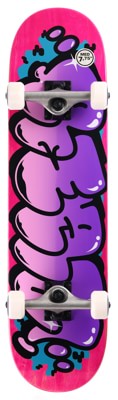 Real Bubble Letters 7.75 Complete Skateboard - purple - view large