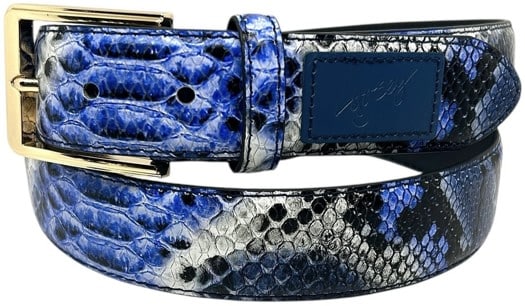 Loosey Premium Snakeskin Belt - multi - view large