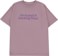 Jacuzzi Unlimited Scared Weed T-Shirt - grape
