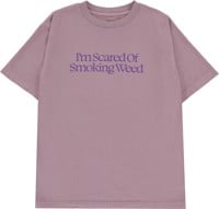 Jacuzzi Unlimited Scared Weed T-Shirt - grape