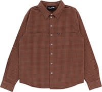 WKND RR L/S Shirt - brown check