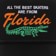 Jenkem Florida Trucker Hat - black/black - front detail