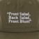 Jenkem Front Blunt Snapback Hat - olive - front detail