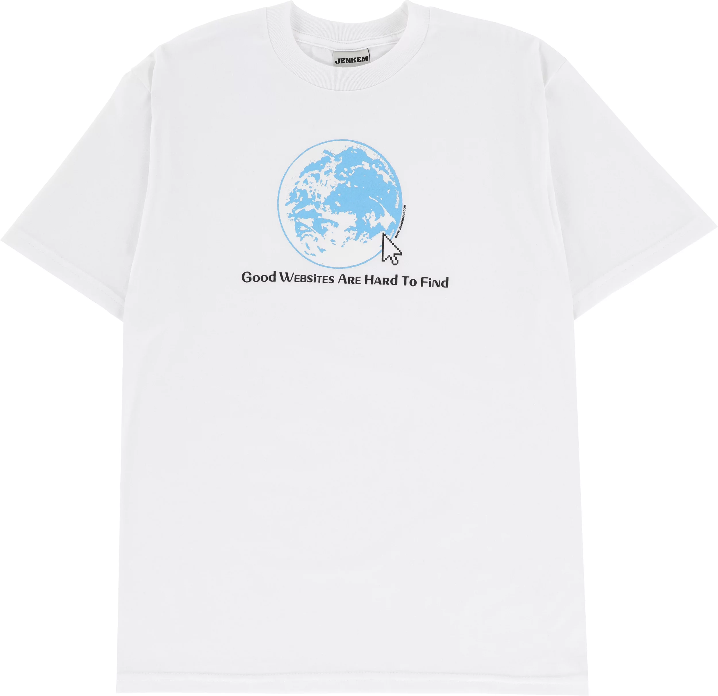 Jenkem Websites T-Shirt - white | Tactics