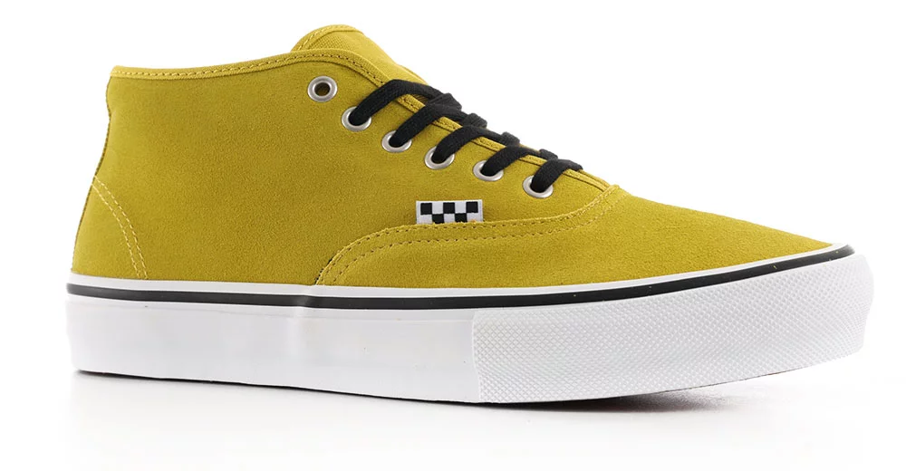 Vans Skate Authentic Mid Shoes heritage mustard Tactics