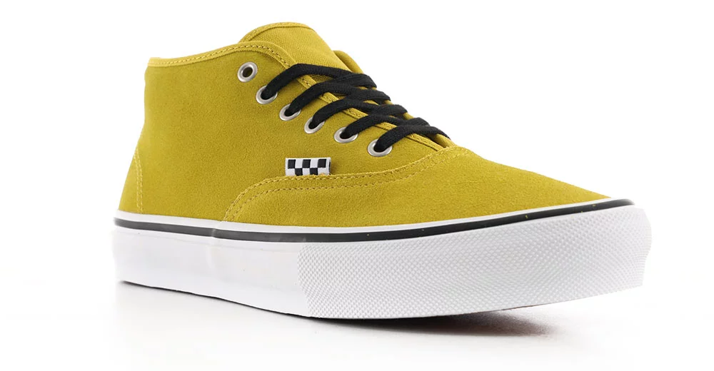 Vans Skate Authentic Mid Shoes heritage mustard Tactics