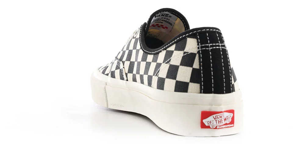 Vans Skate Authentic Shoes - (checkerboard) marshmallow