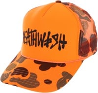 Deathwish OG Deathspray Trucker Hat - orange camo