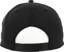 Heroin Script Snapback Hat - black/green - reverse