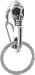 Deathwish Skull Carabiner Keychain