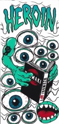 Heroin Mutate Or Die Sticker - nolan