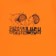 Deathwish Mindfulness T-Shirt - orange - front detail