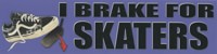 Jenkem Break For Skaters Bumper Sticker