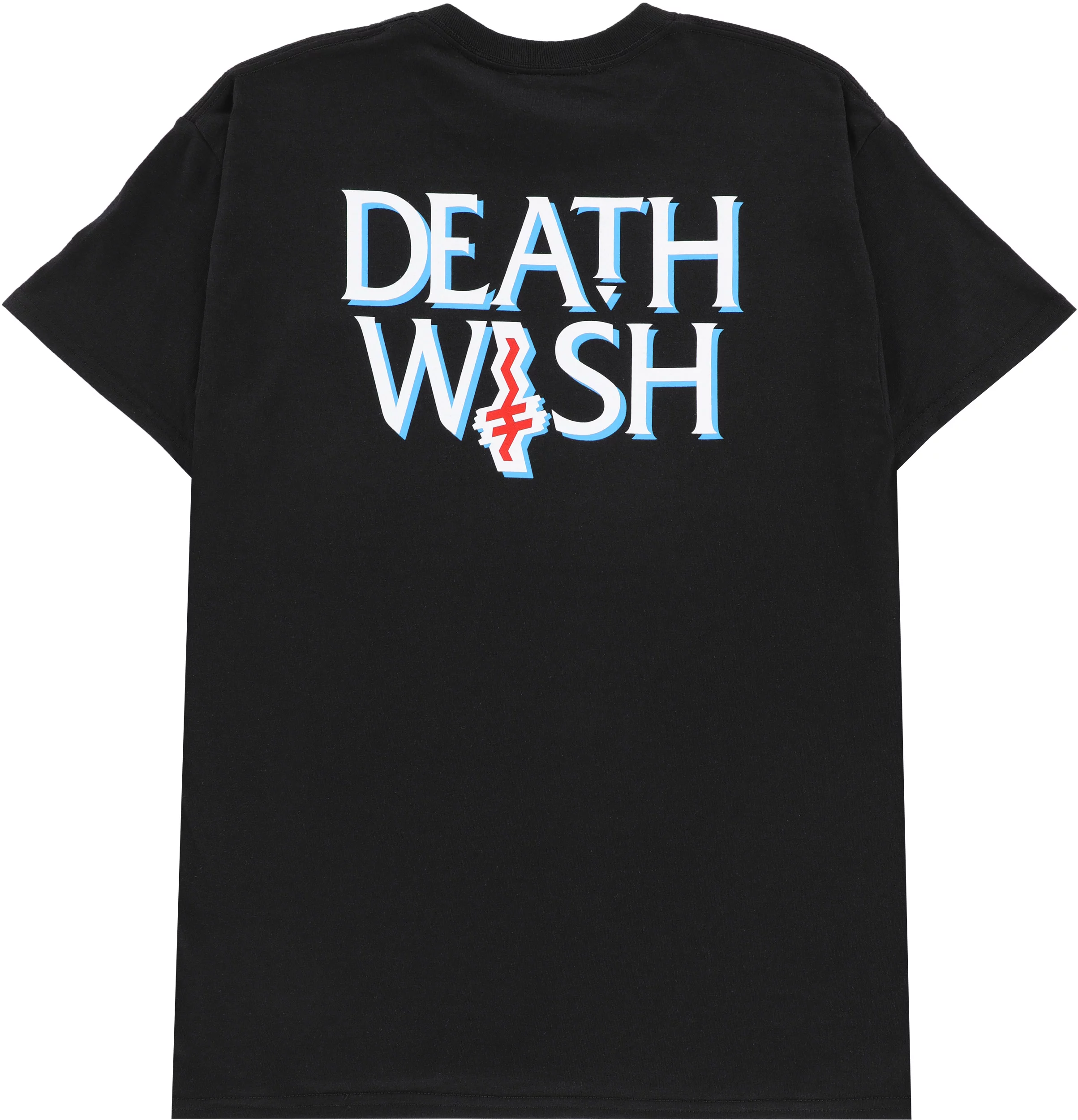 Deathwish Crooked T-Shirt, Men's - Black M, image size:2407x2500