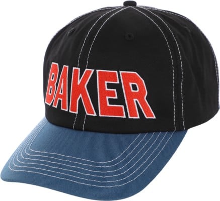 Baker Allegiance Snapback Hat - black/blue - view large