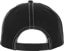 Baker Allegiance Snapback Hat - black/blue - reverse
