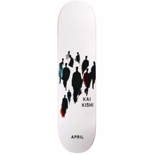 April Kai Kishi Figures 8.0 Skateboard Deck | Tactics