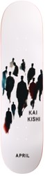 April Kai Kishi Figures 8.0 Skateboard Deck - multi