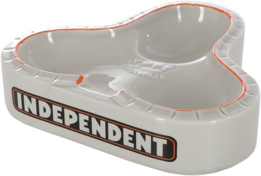 Independent Turf Clvoer Bowl Ceramic - grey/orange - view large