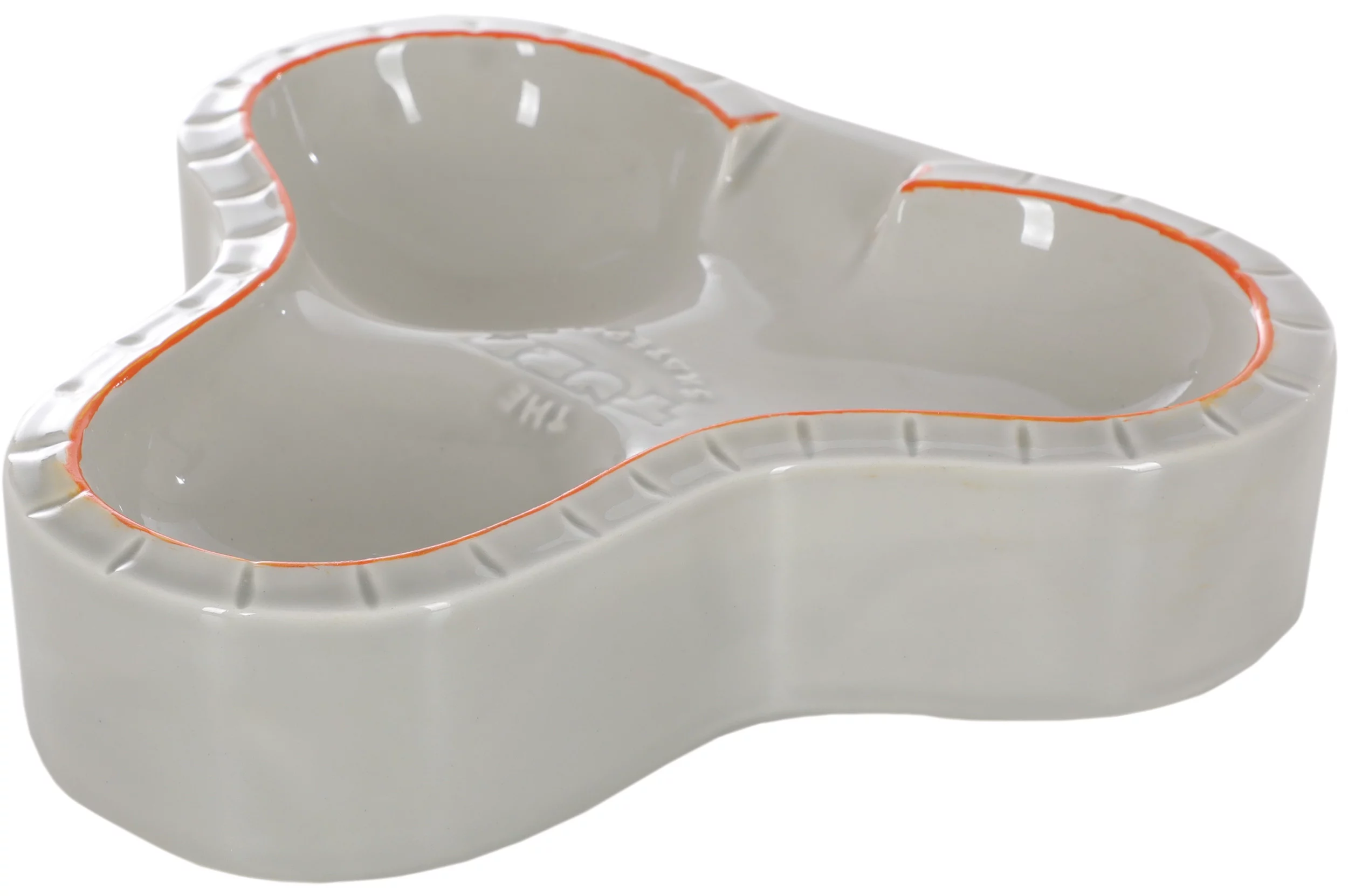 Independent Turf Clover Bowl Ceramic - grey/orange | Tactics