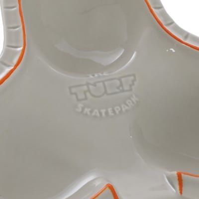 Independent Turf Clover Bowl Ceramic - grey/orange | Tactics